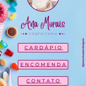 Cartão de visita interativo com cardápio